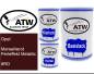 Preview: Opel, Marseillerot Perleffekt Metallic, 8RD: 500ml Lackdose + 500ml Klarlack + 250ml Härter - Set, von ATW Autoteile West.